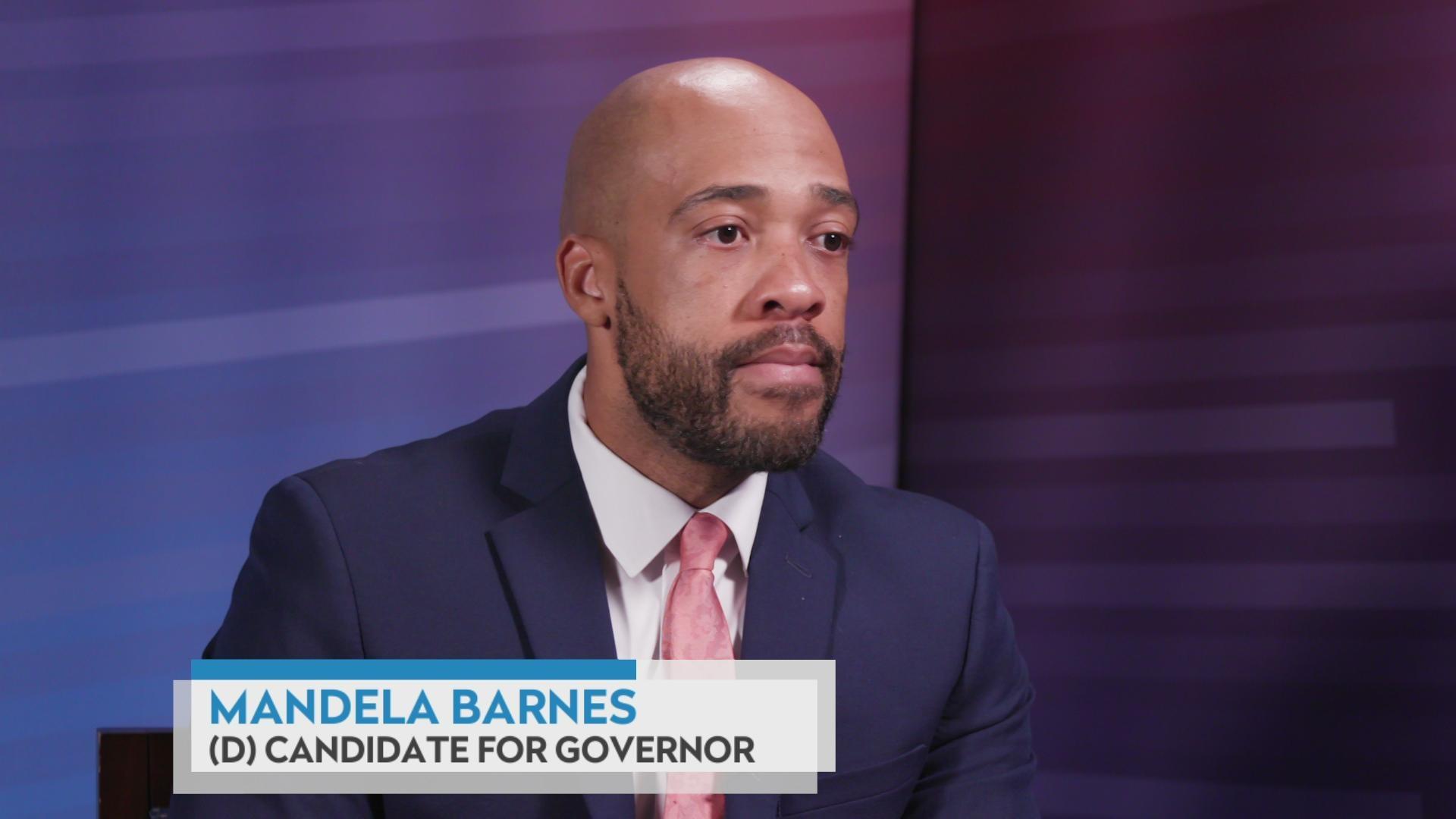 Mandela Barnes on issues in Wisconsin’s 2026 governor’s race