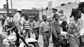 Video thumbnail: PBS NewsHour Retracing the steps of children who marched for equal rights
