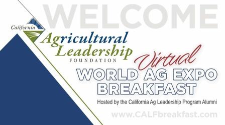 Video thumbnail: Valley PBS Specials Virtual World Ag Expo Breakfast 2021