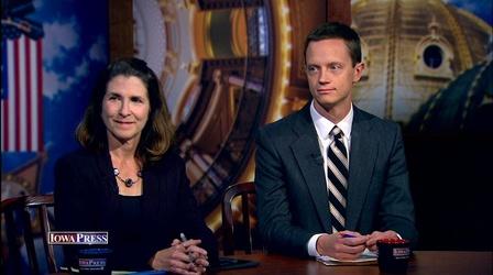 Video thumbnail: Iowa Press The campaign for State Auditor of Iowa