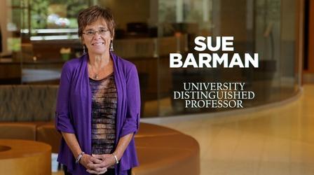 Video thumbnail: MSU Video Susan Barman|University Distinguished Professors