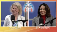 Lauren Davis & Dr. Vicki Harris