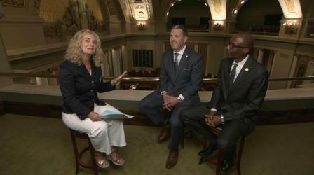 Video thumbnail: Almanac: At the Capitol Senate Leaders Duo | Champion and Johnson