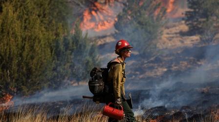 Video thumbnail: PBS NewsHour New Mexico wildfires leave devastation amid historic drought