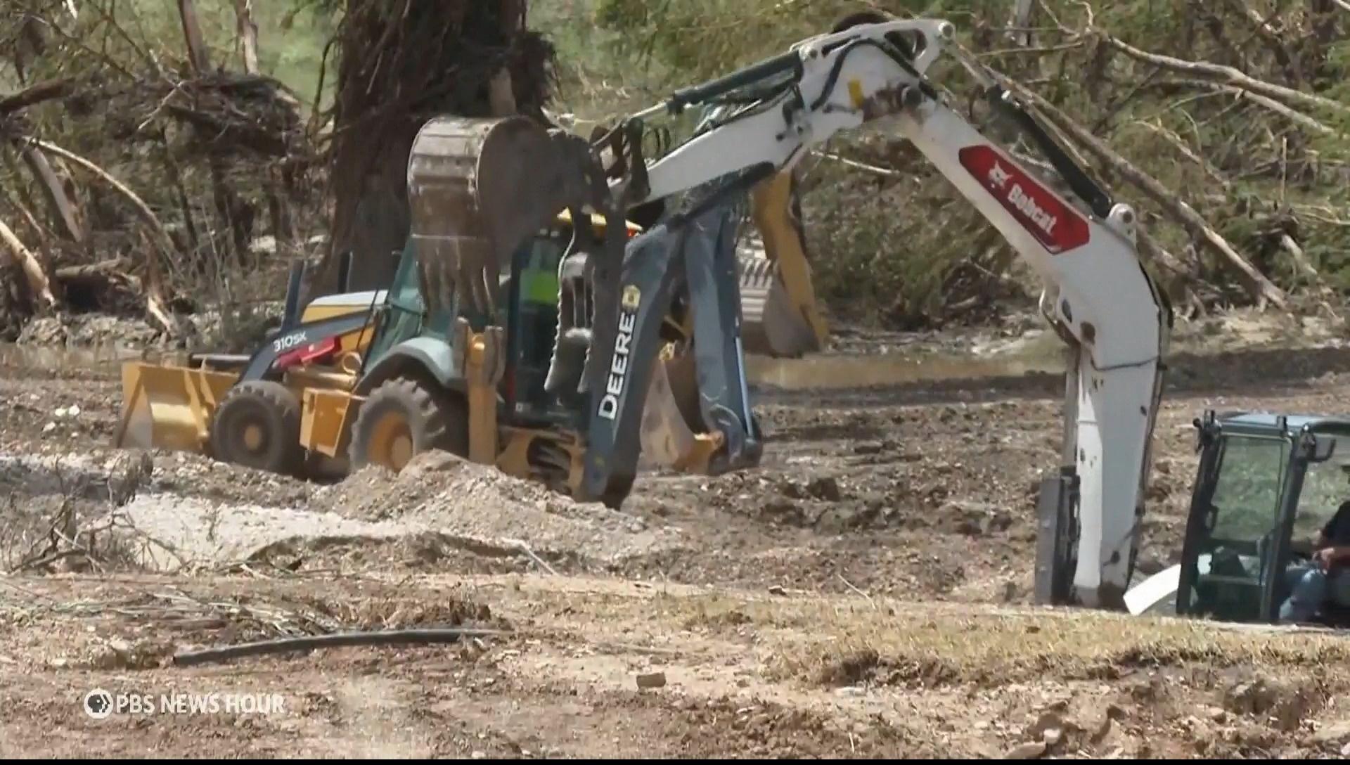 Texas teams peel away layers of flood debris in search for missing
