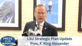 Video thumbnail: Press Club LSU Strategic Plan Update | LSU Pres. F. King Alexander