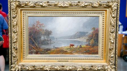 Video thumbnail: Antiques Roadshow Appraisal: 1881 Jasper Cropsey Oil Painting