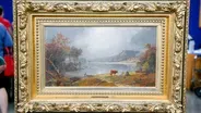 Appraisal: 1881 Jasper Cropsey Oil Painting