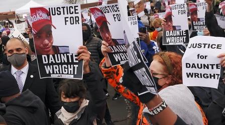 Video thumbnail: PBS NewsHour Minnesota on edge after the police killing of Daunte Wright