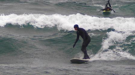 Video thumbnail: The Slice Surfing on Lake Superior