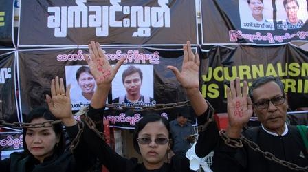 Video thumbnail: PBS NewsHour A record number of journalists are behind bars