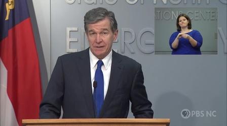 Video thumbnail: NC Emergency Management and Weather 08/18/21: Coronavirus Briefing (Spanish)