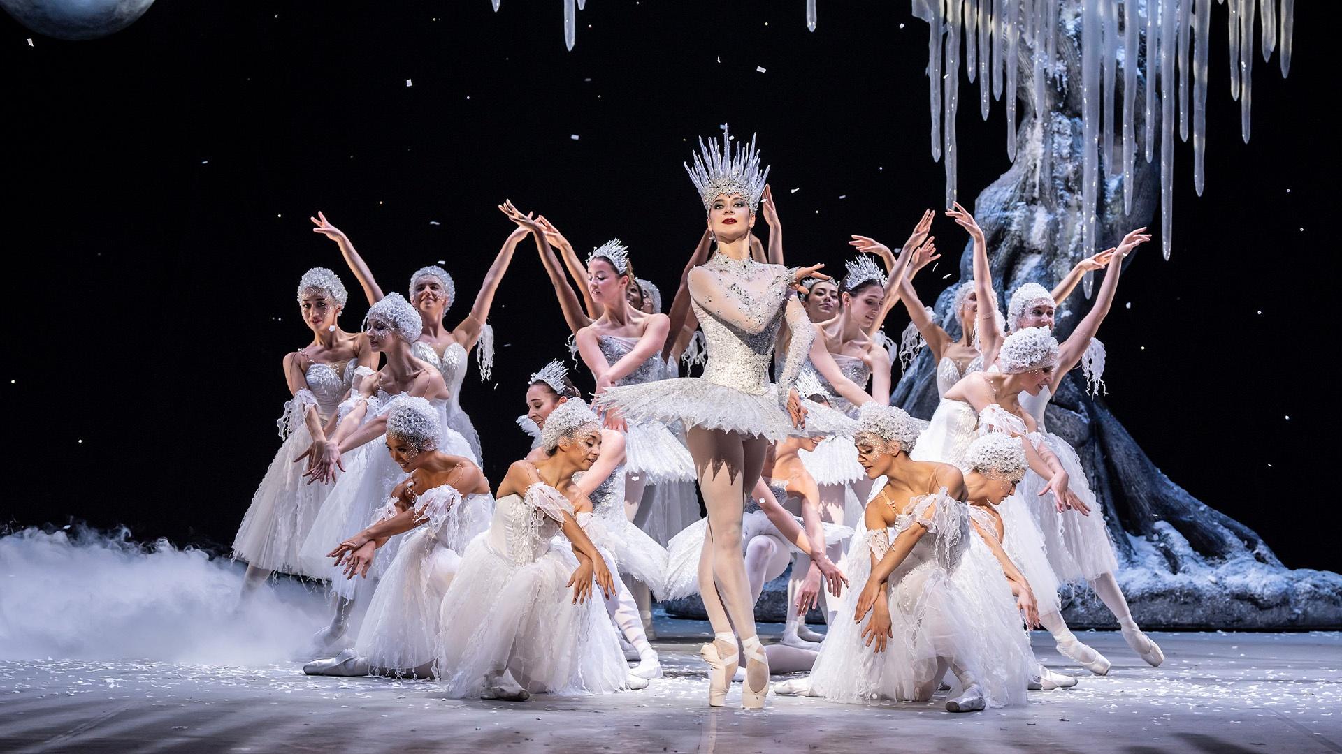 Waltz of the Snowflakes 3/4 Tutu Leotard