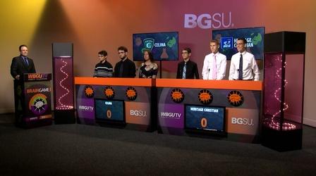 Video thumbnail: BGSU Brain Game Celina vs Heritage Christian