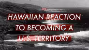 Lowering the Hawaiian Flag