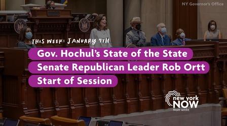 Video thumbnail: New York NOW State of the State, Sen. Rep. Leader Rob Ortt, Session Start