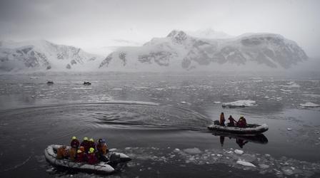 Video thumbnail: PBS NewsHour Why Antarctica has become a major tourist destination
