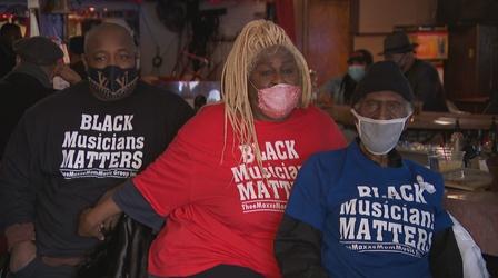 Video thumbnail: Chicago Tonight Community Organization Dedicated to Black Chicago Musicians