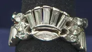 Appraisal: Diamond & Platinum Eternity Band, ca. 1960