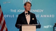 Secretary of State Michael Adams Receives John F. Kennedy Profile in Courage Award