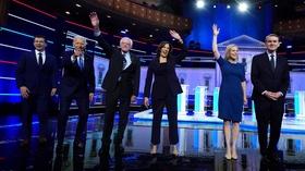 Video thumbnail: PBS NewsHour How 2020 Democrats campaigned after 1st round of debates
