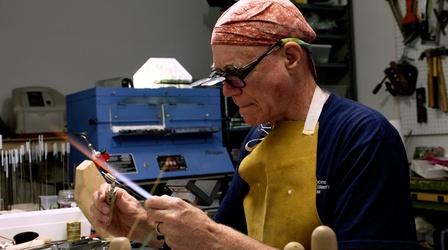 Video thumbnail: arts IN focus Greg Duncan, Glass Artist & Jasmine Matthews, Oil Painter
