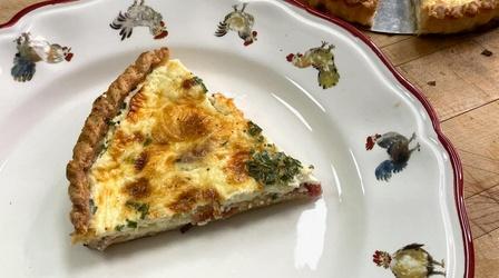 Video thumbnail: American Masters Jacques Pépin Makes Quiche Lorraine