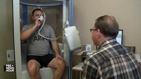 Video thumbnail: PBS NewsHour Exposed to airborne hazards, veterans struggle to breathe