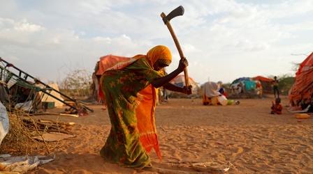 Video thumbnail: PBS NewsHour Frequent drought comes with conflict in Somalia