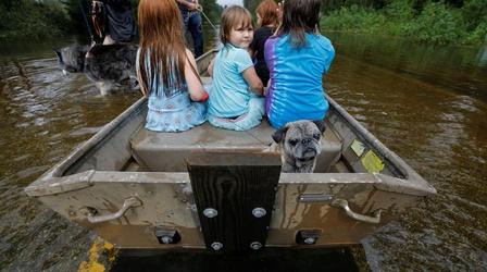Video thumbnail: PBS NewsHour North Carolina’s Florence flood disaster is growing