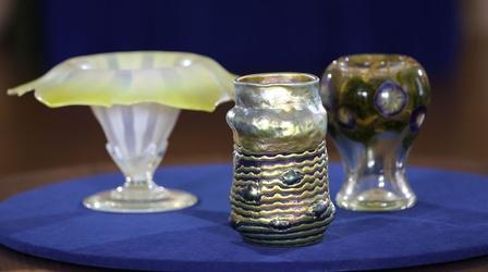 Video thumbnail: Antiques Roadshow Appraisal: Tiffany Studios Vases & Crate