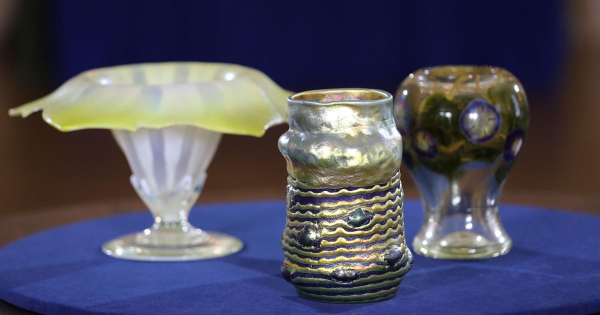 Antiques Roadshow | Appraisal: Tiffany Studios Vases & Crate | Season ...