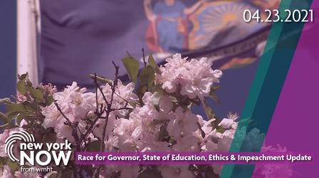 Video thumbnail: New York NOW Race for Governor, State of Education, Impeachment Update