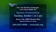 Public Radio 90's British Landscapes Tour Presentation