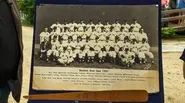 Appraisal: 1951 Red Sox Team-signed Half Bat & Photo