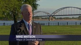 Video thumbnail: Chicago Tonight COVID-19 in the Quad Cities: Davenport Mayor Mike Matson
