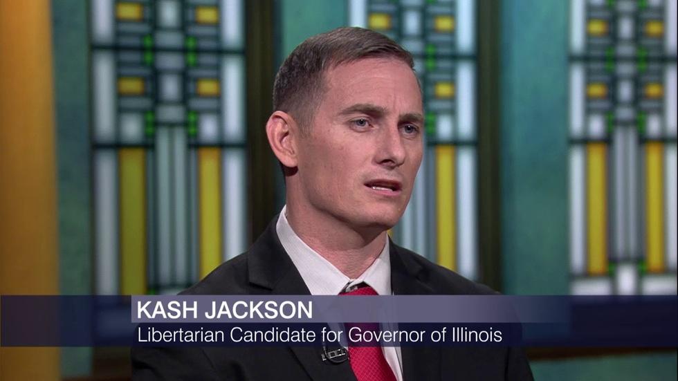Libertarian Kash Jackson Joins Race for Illinois Governor image
