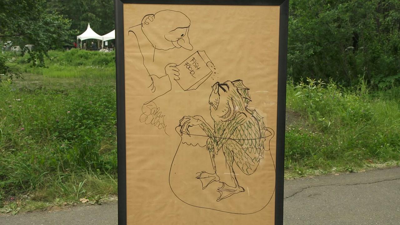 Antiques Roadshow | Appraisal: Gahan Wilson Creature Drawing, ca. 1972