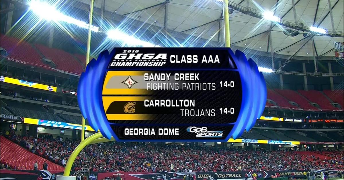 Football Fridays in Georgia | GHSA 3A Final: Sandy Creek vs. Carrollton - Dec. 11, 2010 | Season 2010 | Episode 3
