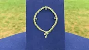 Appraisal: Margot de Taxco Enamel & Silver Necklace, ca.1950
