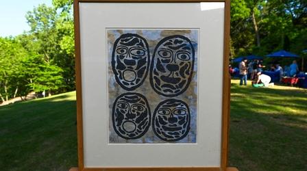 Video thumbnail: Antiques Roadshow Appraisal: 1999 Donald Baechler "Salzburg #11" Drawing