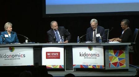 Video thumbnail: 2018 Emerging Issues Forum: Kidonomics Emerging Issues 2018: Health & Wellness Benefits and Saving