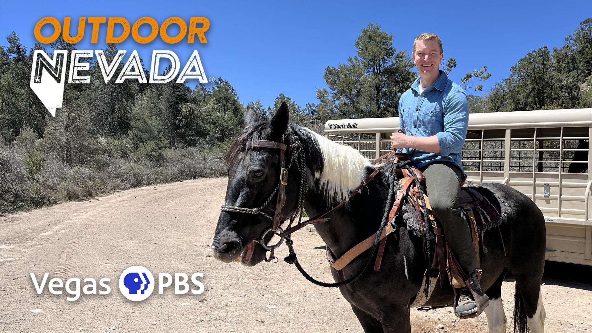 Connor tours Lovell Canyon to learn its many hiking and horseback riding trails.