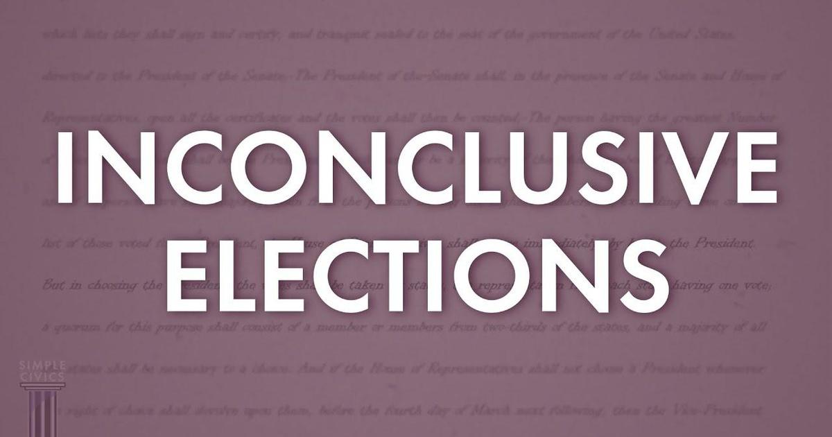 Simple Civics | Inconclusive Elections | PBS