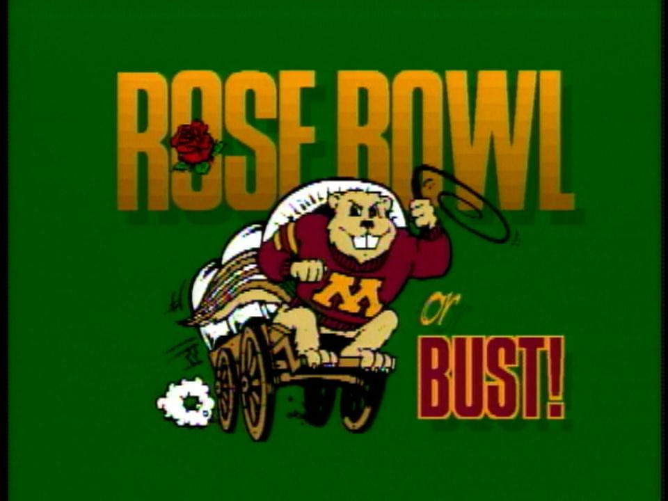 Rose Bowl or Bust