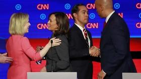 Video thumbnail: PBS NewsHour How Detroit debates proved challenges of crowded 2020 field