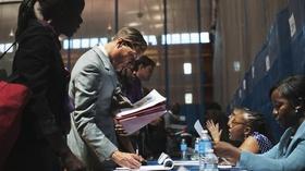 Video thumbnail: PBS NewsHour News Wrap: Unemployment hits new 50-year low in September