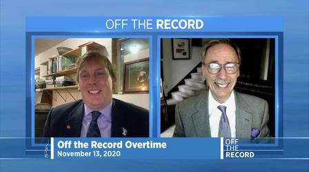 Video thumbnail: Off the Record Nov. 13, 2020 - Sen. Ed McBroom | OTR OVERTIME