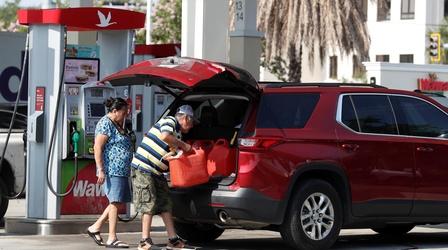 Video thumbnail: PBS NewsHour News Wrap: Panic buying fuels gas woes across the Southeast