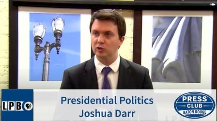 Video thumbnail: Press Club Presidential Politics | Joshua Darr | 11/04/19 | Press Club